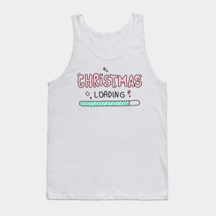 christmas is loading Tank Top